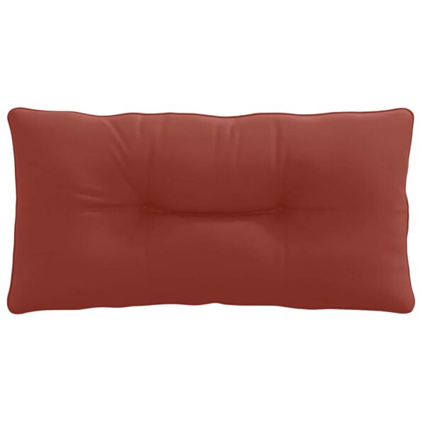 vidaXL Vankúš na chrbát PUTTEN 100% polyester Červená 70 x 40 x 10 cm – Obrázok 3
