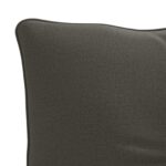 vidaXL Vankúš na chrbát PUTTEN 100% polyester Antracitová – Obrázok 5