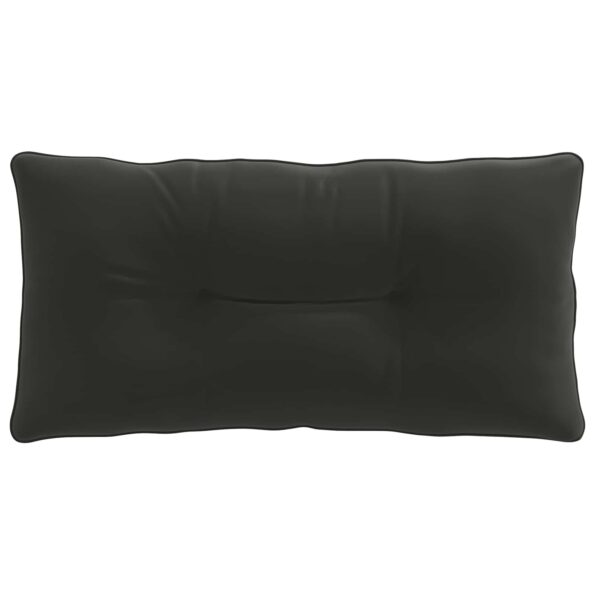 vidaXL Vankúš na chrbát PUTTEN 100% polyester Čierna 70 x 40 x 10 cm – Obrázok 3