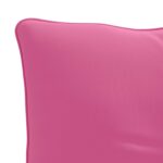 vidaXL Vankúš na chrbát PUTTEN 100% polyester Ružová 70 x 40 x 10 cm – Obrázok 5