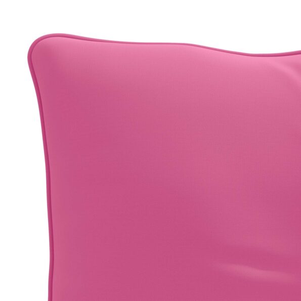 vidaXL Vankúš na chrbát PUTTEN 100% polyester Ružová 70 x 40 x 10 cm – Obrázok 5