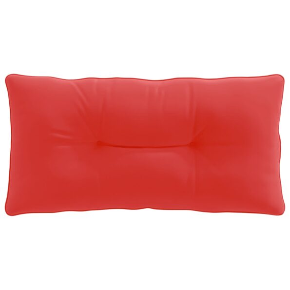 vidaXL Vankúš na chrbát PUTTEN 100% polyester Červená 70 x 40 x 10 cm – Obrázok 3