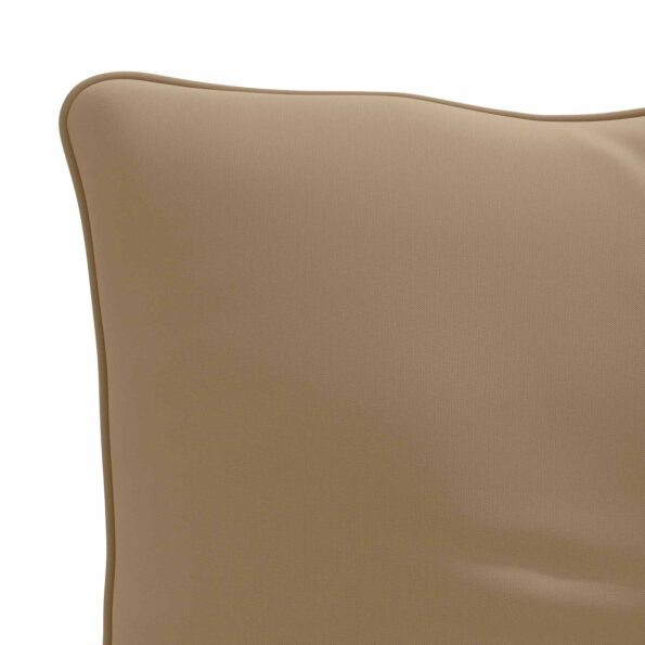 vidaXL Vankúš na chrbát PUTTEN 100% polyester Sivohnedá – Obrázok 5