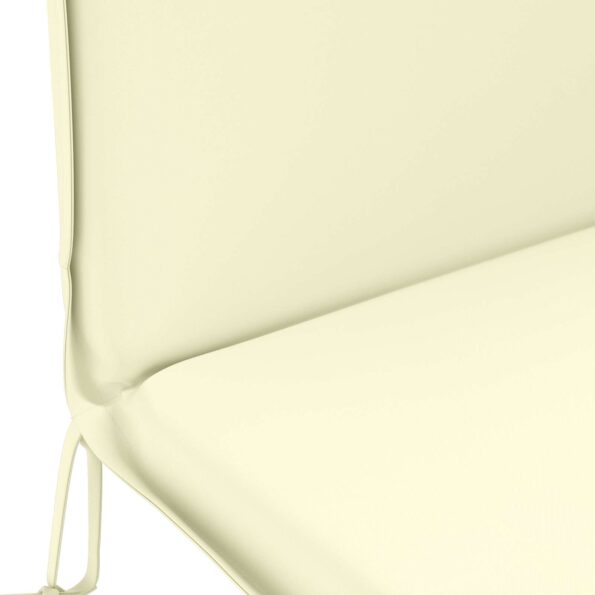 vidaXL Vankúš na slnečné ležadlo GEMERT 100% polyester Krémová – Obrázok 6