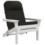 vidaXL Vankúš na slnečné ležadlo 100% polyester Čierna 55 x 124 x 5 cm – Obrázok 2