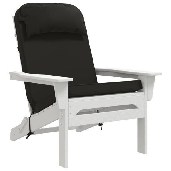 vidaXL Vankúš na slnečné ležadlo 100% polyester Čierna 55 x 124 x 5 cm – Obrázok 2