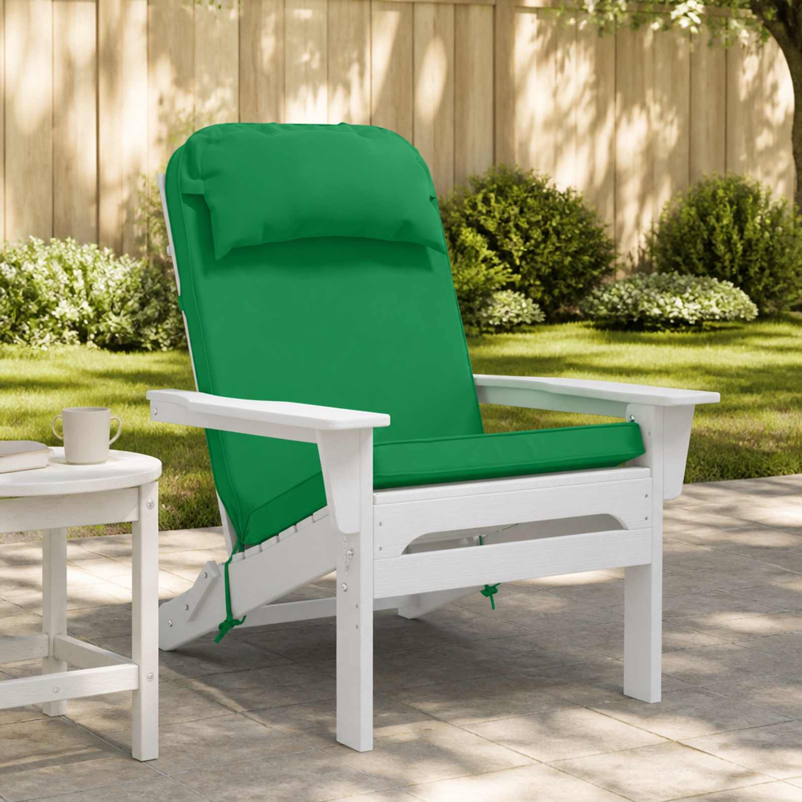 948172_1.jpg vidaXL Vankúš na slnečné ležadlo 100% polyester Zelená 55 x 124 x 5 cm – Obrázok 1