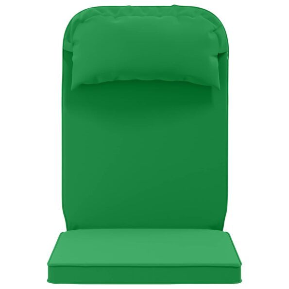 vidaXL Vankúš na slnečné ležadlo 100% polyester Zelená 55 x 124 x 5 cm – Obrázok 4