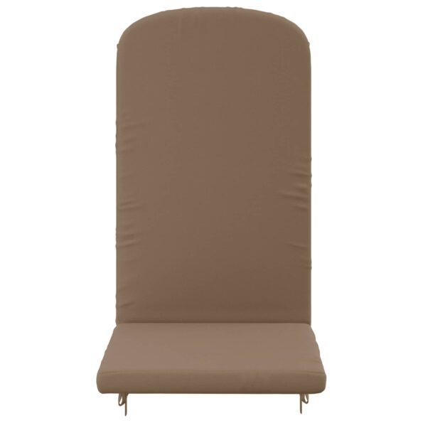 vidaXL Vankúš na slnečné ležadlo GEMERT 100% polyester Sivohnedá – Obrázok 3