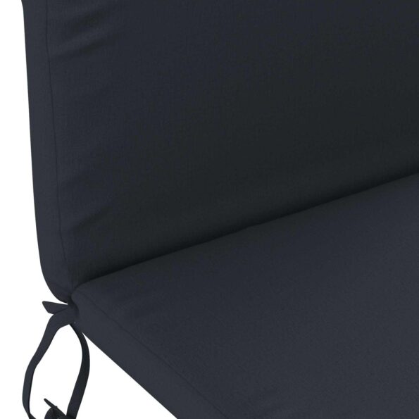 vidaXL Vankúš na slnečné ležadlo GEMERT 100% polyester Tmavomodrá – Obrázok 5