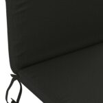 vidaXL Vankúš na slnečné ležadlo GEMERT 100% polyester Čierna – Obrázok 6