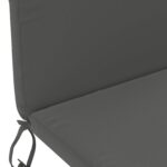 vidaXL Vankúš na slnečné ležadlo GEMERT 100% polyester Antracitová – Obrázok 5