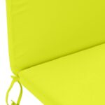 vidaXL Vankúš na slnečné ležadlo GEMERT 100% polyester Žiarivá zelená – Obrázok 6