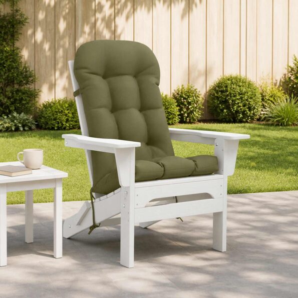 vidaXL Vankúš na slnečné ležadlo PUTTEN 100% polyester Olivovo zelená – Obrázok 8