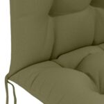 vidaXL Vankúš na slnečné ležadlo PUTTEN 100% polyester Olivovo zelená – Obrázok 5