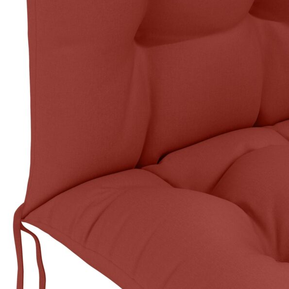 vidaXL Vankúš na slnečné ležadlo PUTTEN 100% polyester Červená – Obrázok 5