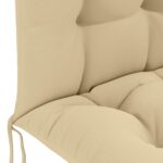 vidaXL Vankúš na slnečné ležadlo PUTTEN 100% polyester Béžová – Obrázok 5