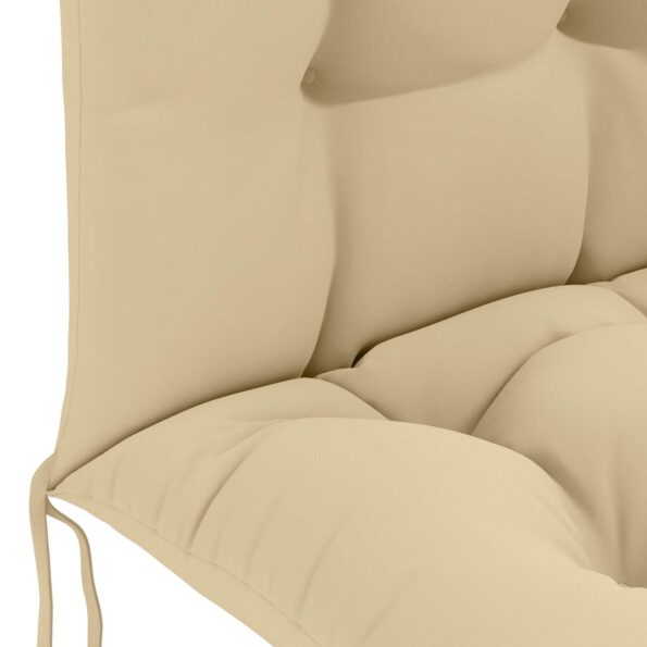vidaXL Vankúš na slnečné ležadlo PUTTEN 100% polyester Béžová – Obrázok 5