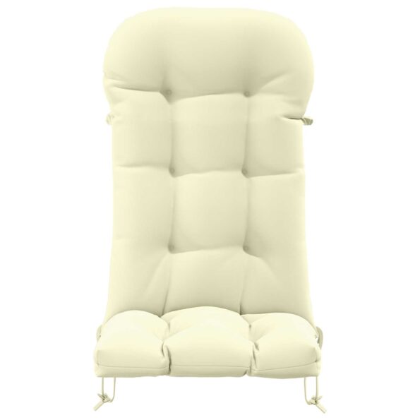 vidaXL Vankúš na slnečné ležadlo PUTTEN 100% polyester Krémová – Obrázok 3