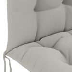 vidaXL Vankúš na slnečné ležadlo PUTTEN 100% polyester Sivá – Obrázok 5