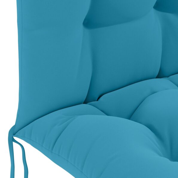 vidaXL Vankúš na slnečné ležadlo PUTTEN 100% polyester Svetlomodrá – Obrázok 5