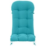 vidaXL Vankúš na slnečné ležadlo PUTTEN 100% polyester Tyrkysová – Obrázok 3