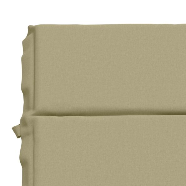 vidaXL Vankúš na ležadlo GEMERT 100% polyester Svetlo zelená – Obrázok 5