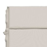 vidaXL Vankúš na ležadlo GEMERT 100% polyester Biela 200 x 50 x 3 cm – Obrázok 5