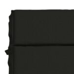 vidaXL Vankúš na ležadlo GEMERT 100% polyester Čierna 200 x 50 x 3 cm – Obrázok 5