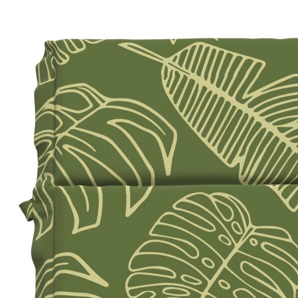 vidaXL Vankúš na ležadlo GEMERT 100% polyester Design s listami – Obrázok 5