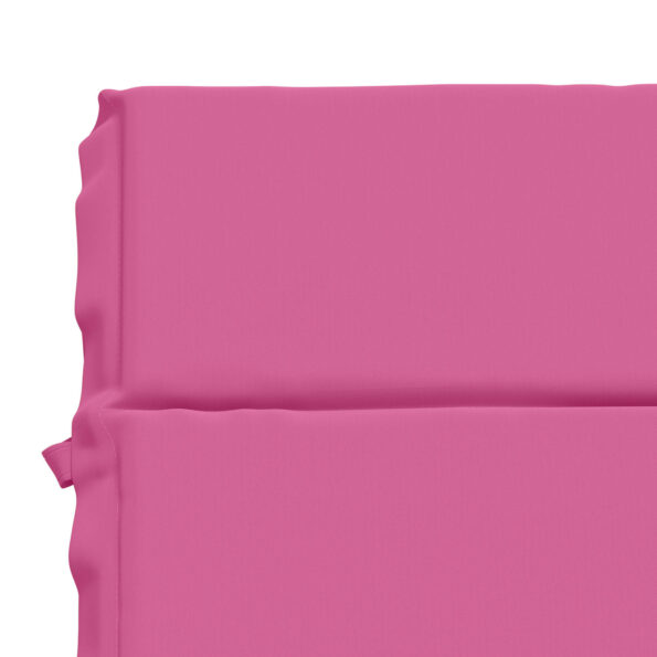 vidaXL Vankúš na ležadlo GEMERT 100% polyester Ružová 200 x 50 x 3 cm – Obrázok 5