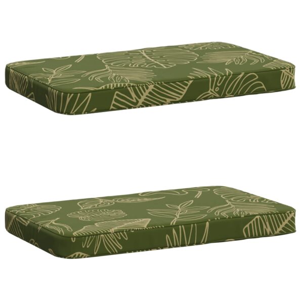 vidaXL 2-dielne podušky na lavicu VUGHT 2 pcs 100% polyester – Obrázok 2