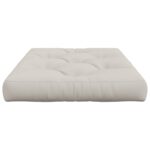 vidaXL Vankúš na paletu VIANEN 100% polyester Biela 120 x 60 x 12 cm – Obrázok 3