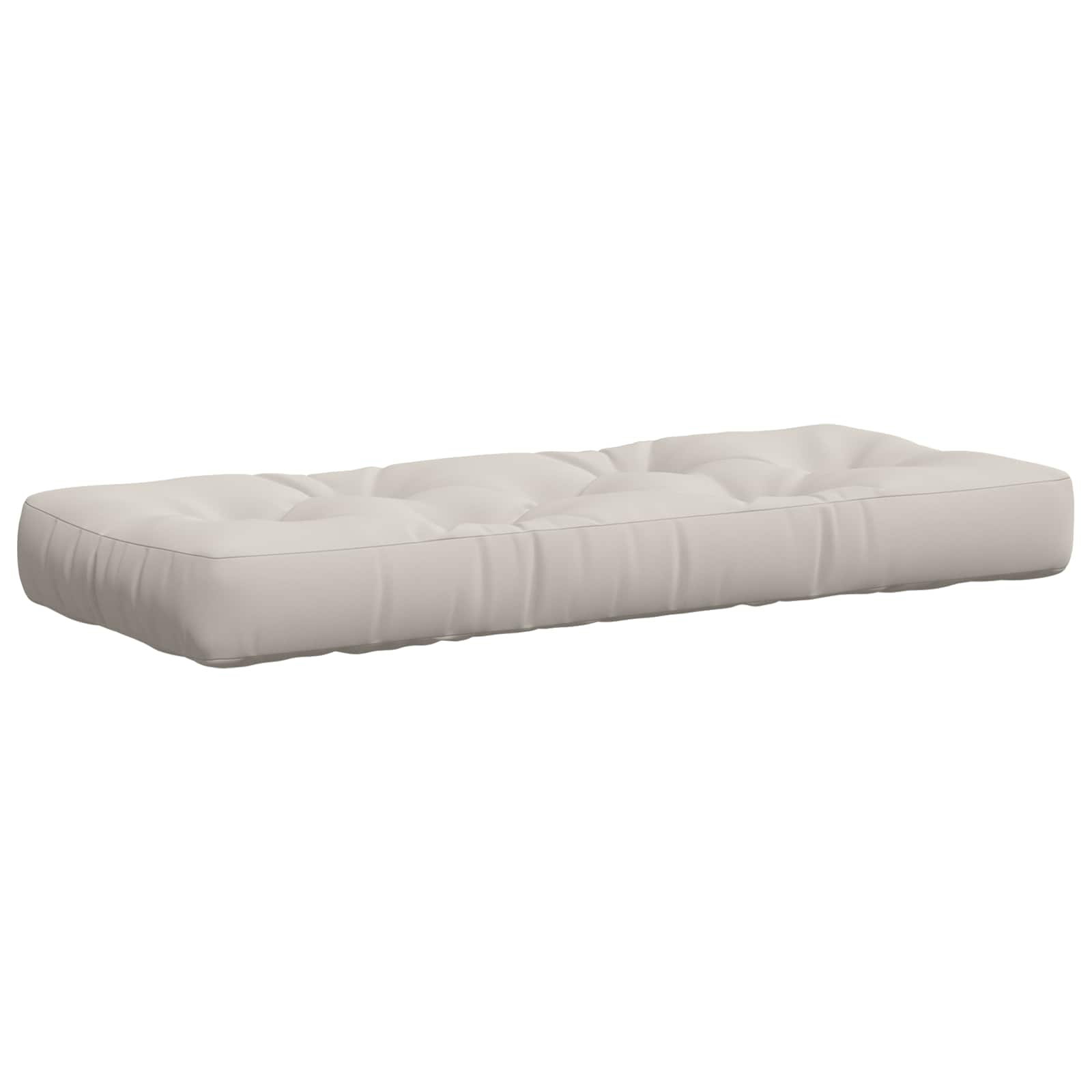 953353_1.jpg vidaXL Vankúš na paletu VIANEN 100% polyester Biela 120 x 50 x 12 cm – Obrázok 1