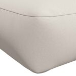 vidaXL Vankúš na paletu VIANEN 100% polyester Biela 120 x 50 x 12 cm – Obrázok 5
