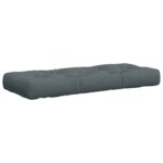vidaXL Vankúš na paletu VIANEN 100% polyester Modrá 120 x 50 x 12 cm – Obrázok 5