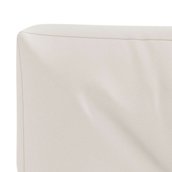 vidaXL Vankúš na paletu VIANEN 100% polyester Biela 120 x 40 x 12 cm – Obrázok 5