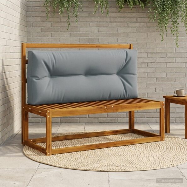 vidaXL Vankúš na paletu VIANEN 100% polyester Modrá 120 x 40 x 12 cm – Obrázok 8