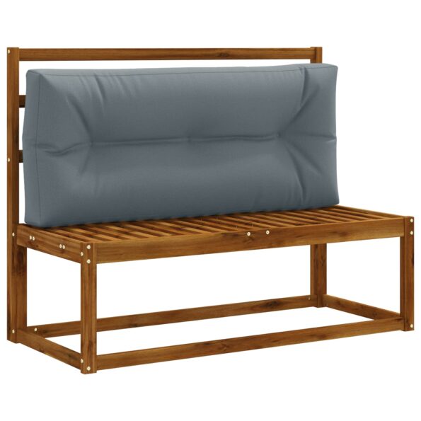 vidaXL Vankúš na paletu VIANEN 100% polyester Modrá 120 x 40 x 12 cm – Obrázok 2