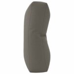 vidaXL Vankúš na paletu VIANEN 100% polyester Sivá 120 x 40 x 12 cm – Obrázok 4