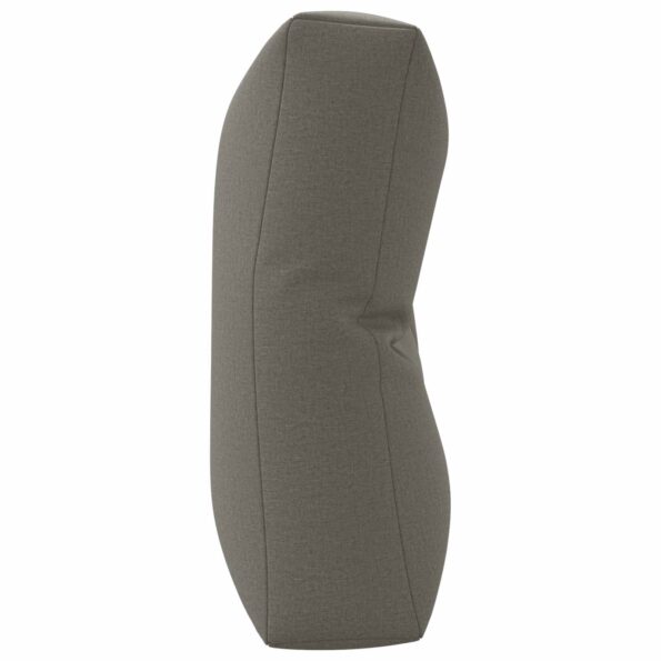 vidaXL Vankúš na paletu VIANEN 100% polyester Sivá 120 x 40 x 12 cm – Obrázok 4