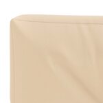 vidaXL Vankúš na paletu VIANEN 100% polyester Krémová 120 x 50 x 12 cm – Obrázok 5