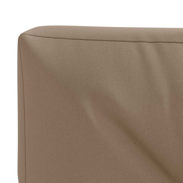 vidaXL Vankúš na paletu VIANEN 100% polyester Sivohnedá – Obrázok 5