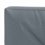 vidaXL Vankúš na paletu VIANEN 100% polyester Modrá 120 x 60 x 12 cm – Obrázok 5