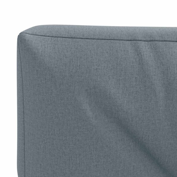 vidaXL Vankúš na paletu VIANEN 100% polyester Modrá 120 x 60 x 12 cm – Obrázok 5