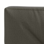 vidaXL Vankúš na paletu VIANEN 100% polyester Antracitová – Obrázok 5
