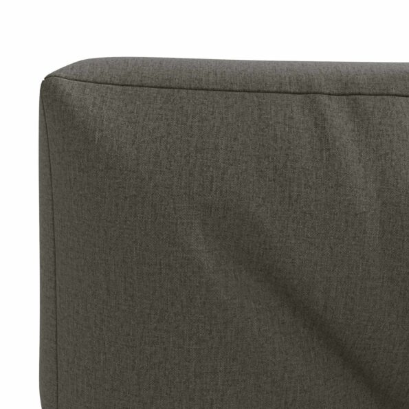 vidaXL Vankúš na paletu VIANEN 100% polyester Antracitová – Obrázok 5