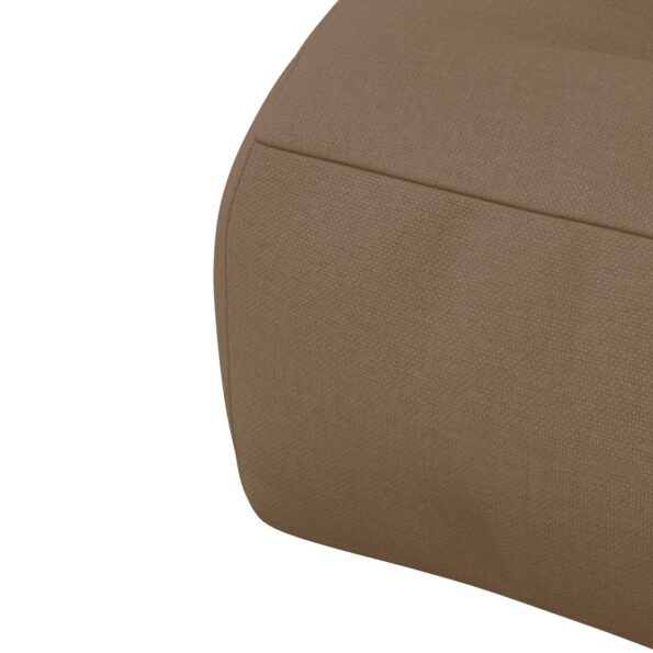 vidaXL Vankúš na paletu VIANEN 100% polyester Sivohnedá – Obrázok 5