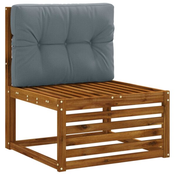 vidaXL Vankúš na paletu VIANEN 100% polyester Modrá 70 x 40 x 12 cm – Obrázok 2