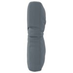 vidaXL Vankúš na paletu VIANEN 100% polyester Modrá 70 x 50 x 12 cm – Obrázok 4